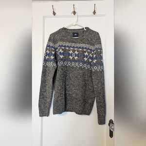 Clockhouse Fair Isle Wool Sweater